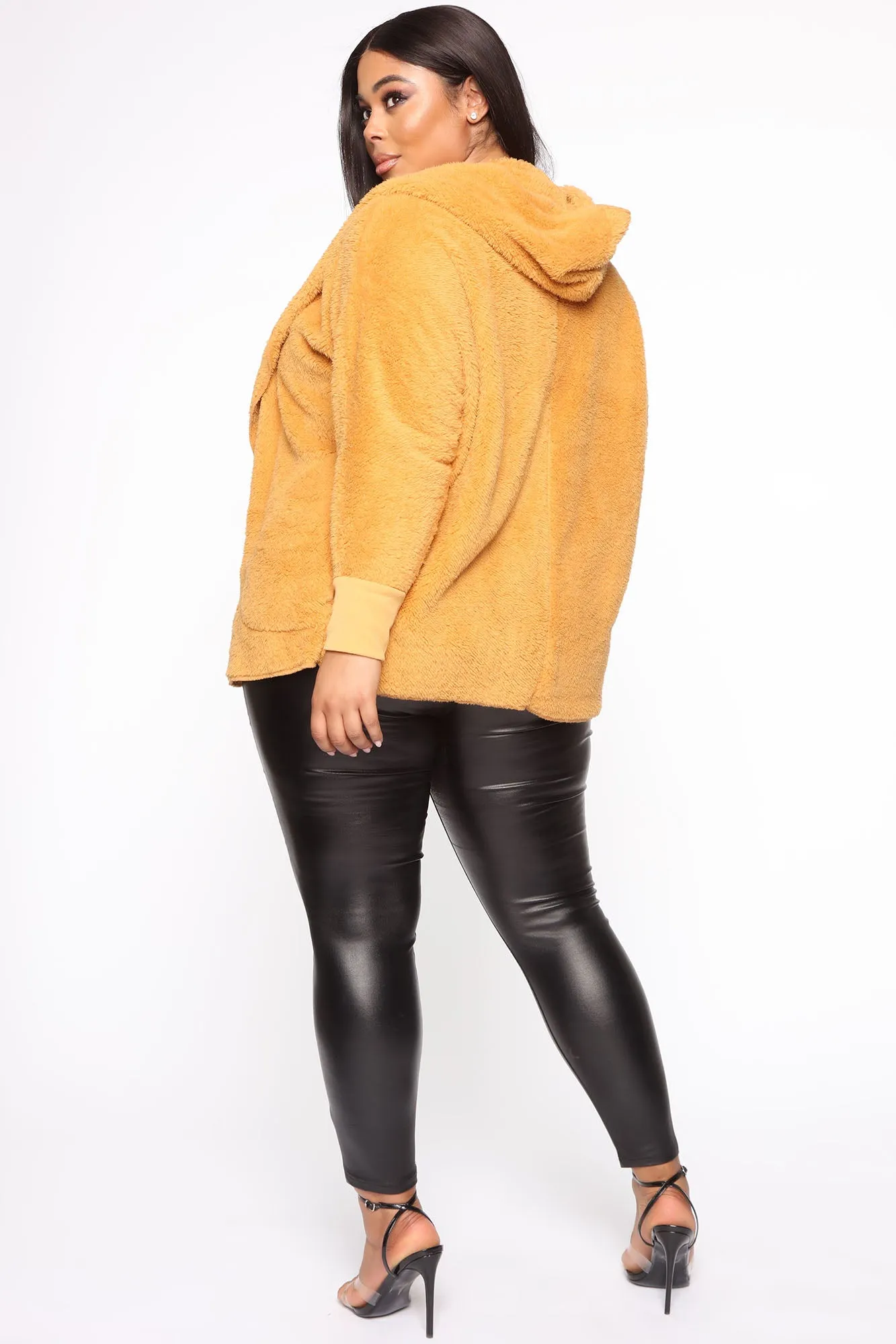 Always On The Run Cardigan - Mustard