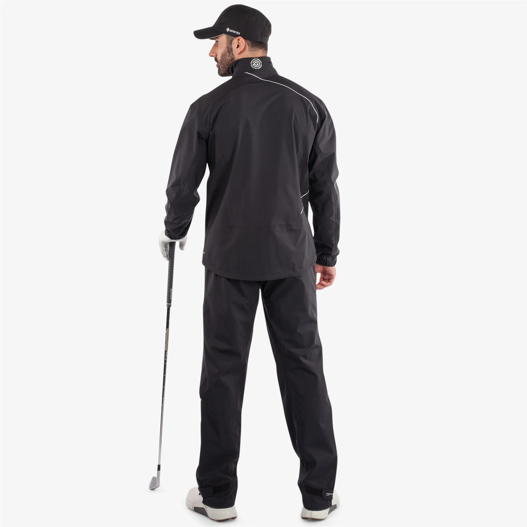 Ames PERTEX Waterproof Jacket Black/White - 2024