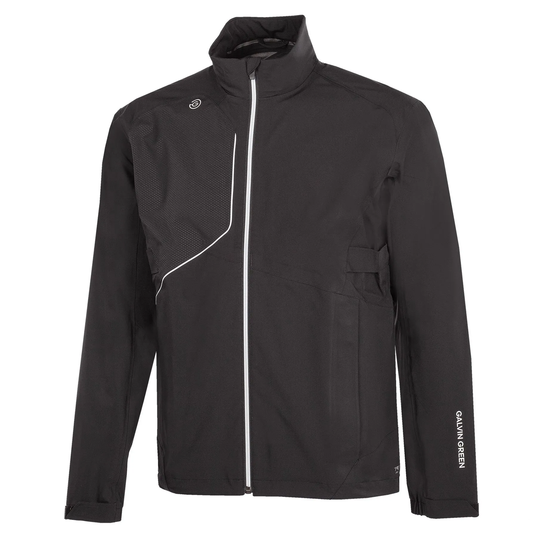 Ames PERTEX Waterproof Jacket Black/White - 2024