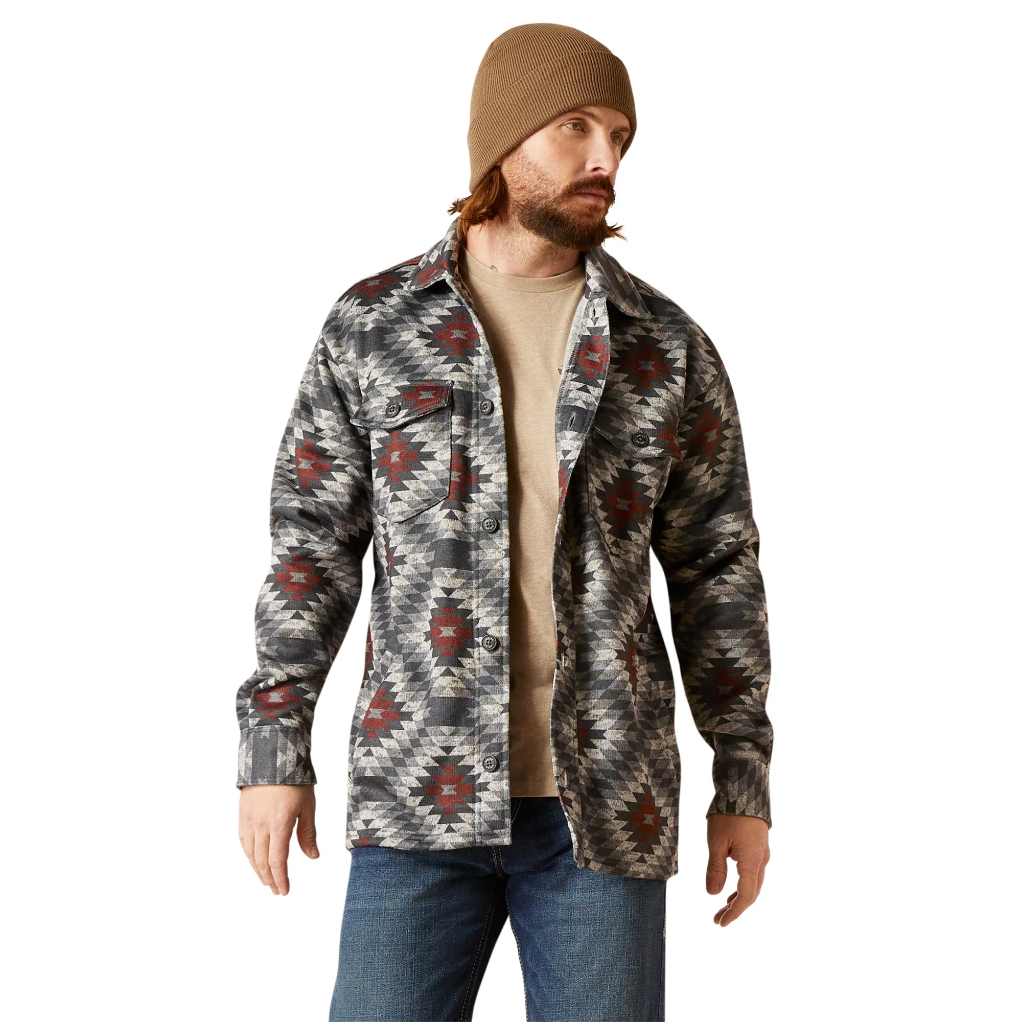 Ariat Men's Caldwell Printed Shirt Jacket