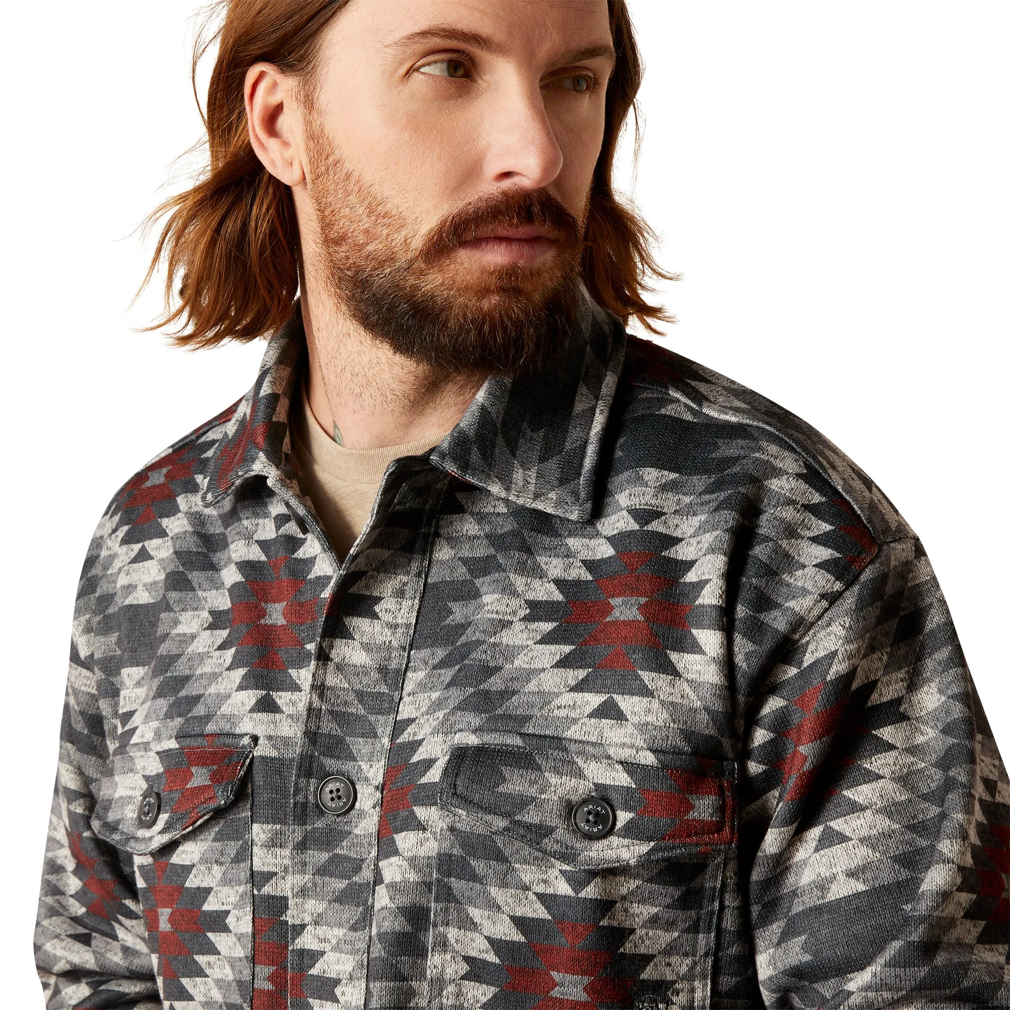 Ariat Men's Caldwell Printed Shirt Jacket