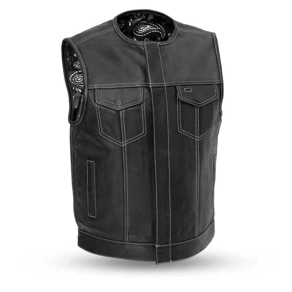 Bandit Men's Leather Club Vest