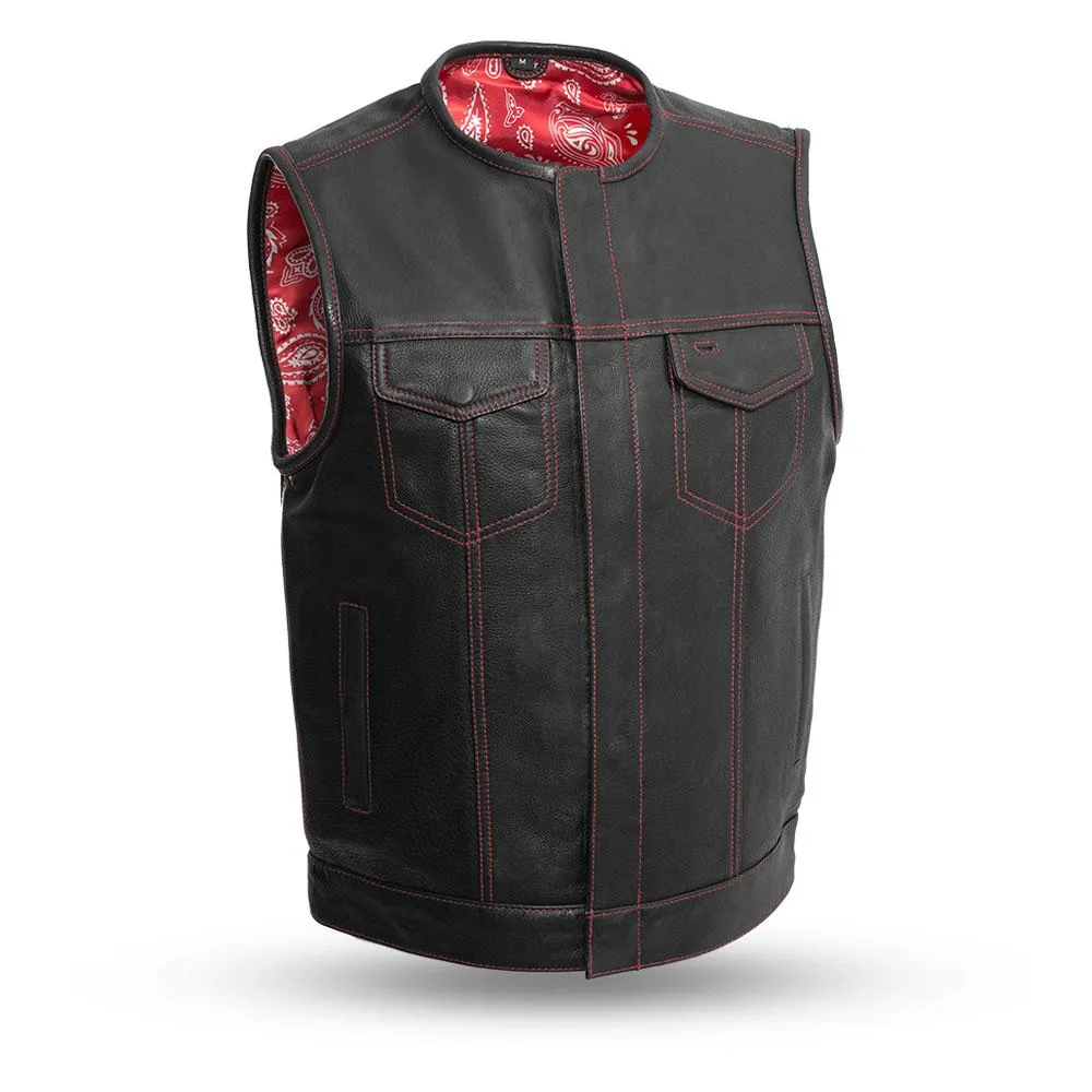 Bandit Men's Leather Club Vest