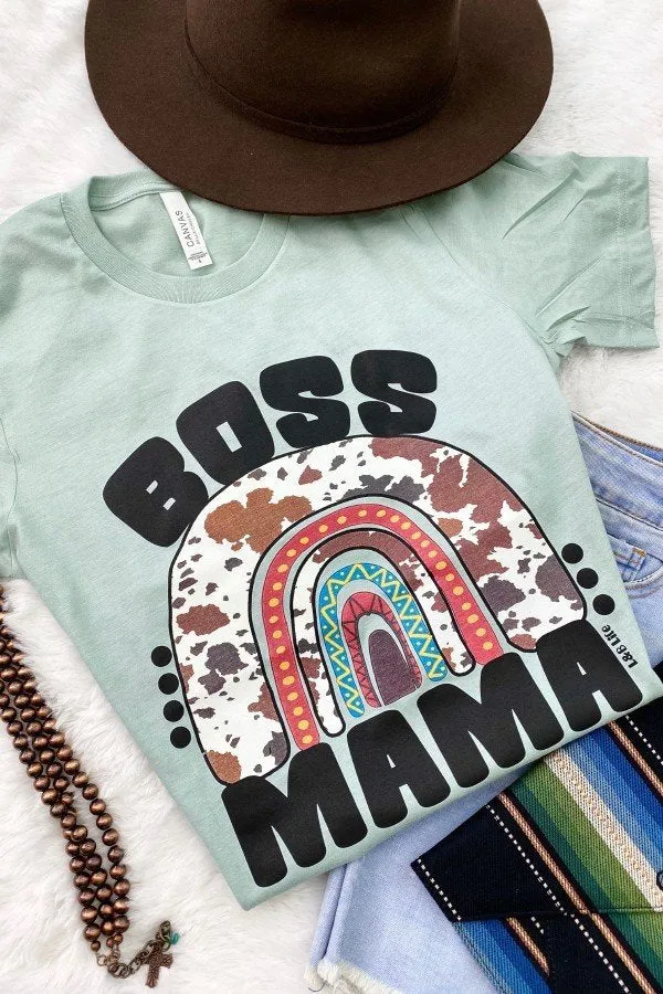 BC BOSS MAMA- DUSTY BLUE