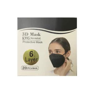 BE U | 3D Protective Mask KN95 (6 Layers)