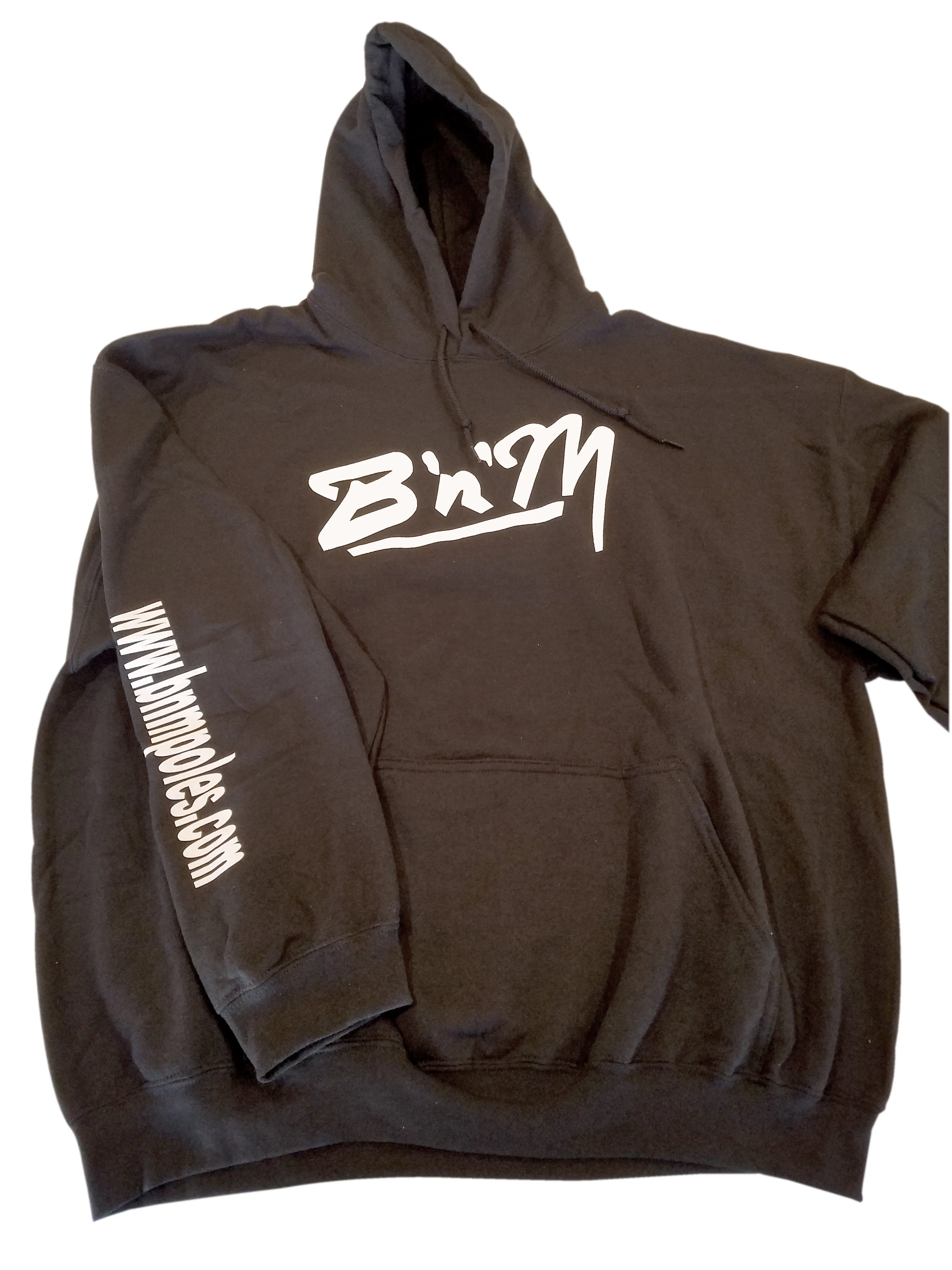 B'n'M Hoodie Black/White