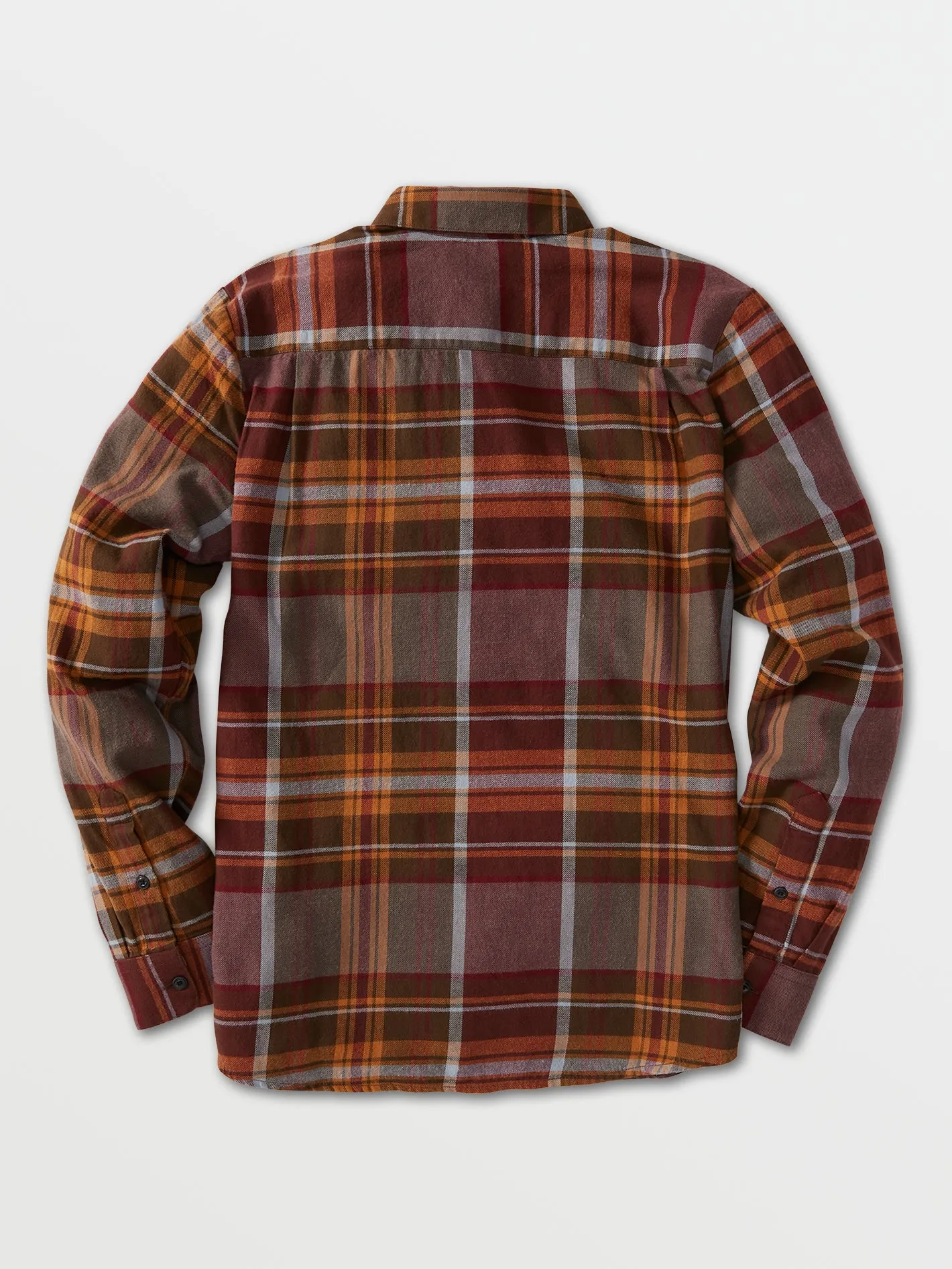 Caden Plaid Long Sleeve Flannel - Port