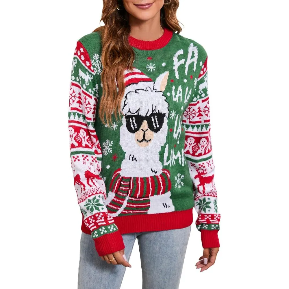 Christmas Holiday Patterned Sweater