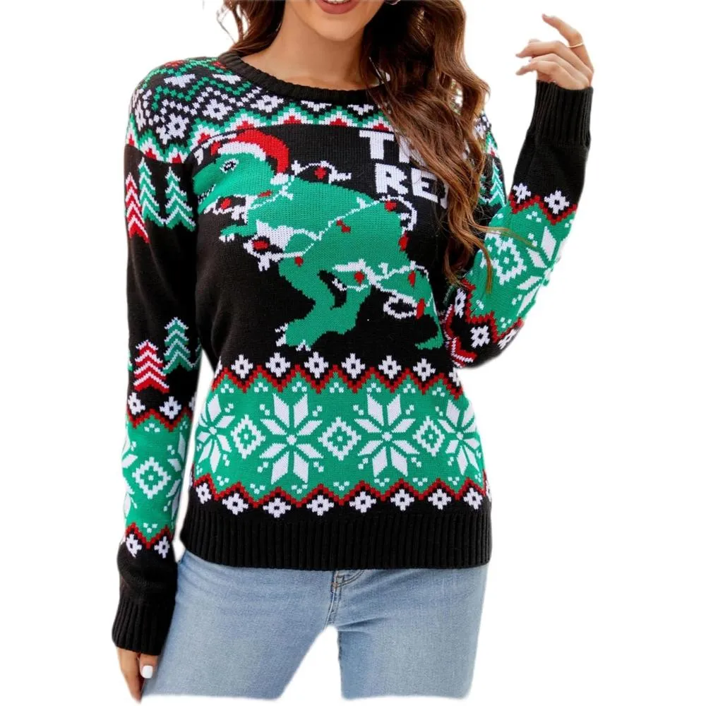 Christmas Holiday Patterned Sweater