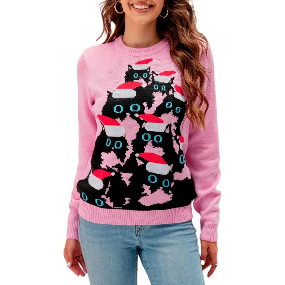 Christmas Holiday Patterned Sweater