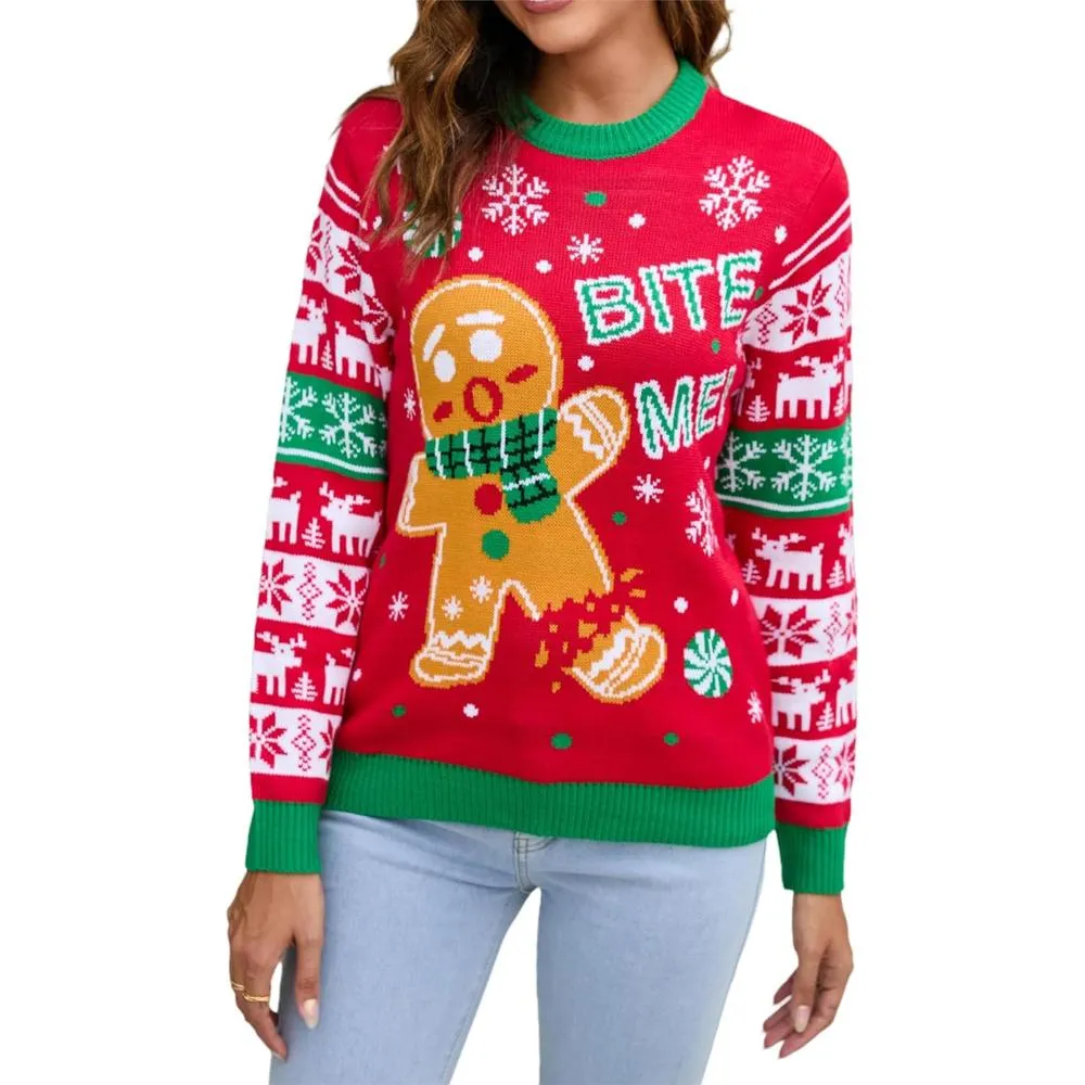 Christmas Holiday Patterned Sweater