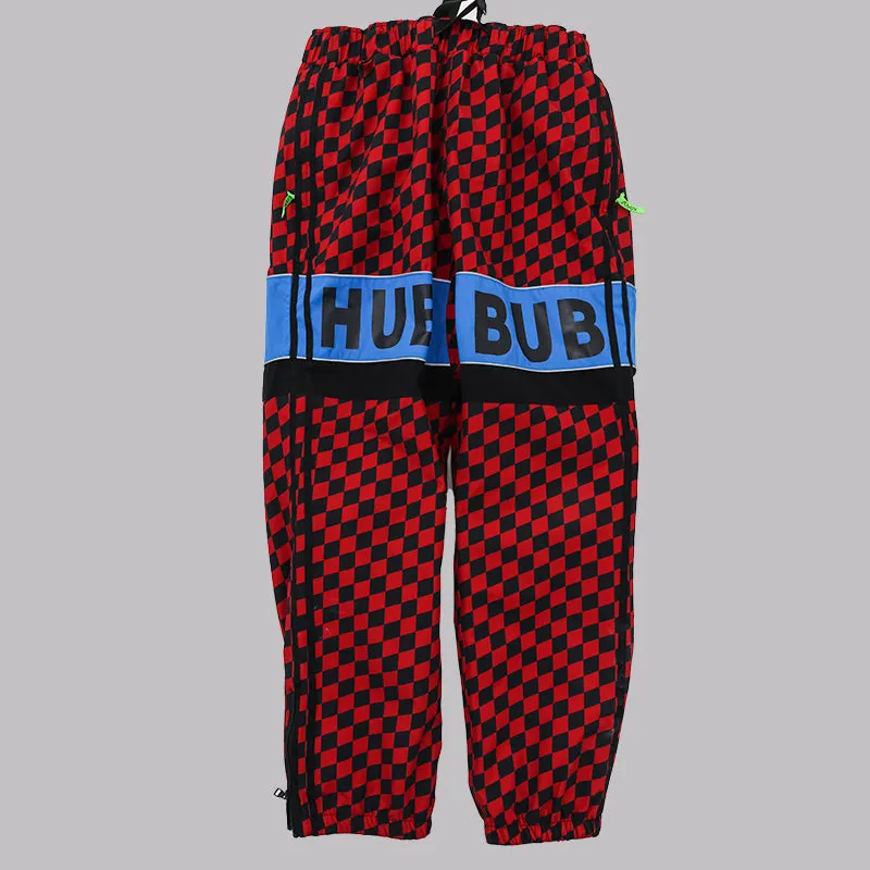 Dawnski Men's Street Style Plaid Snow Pants