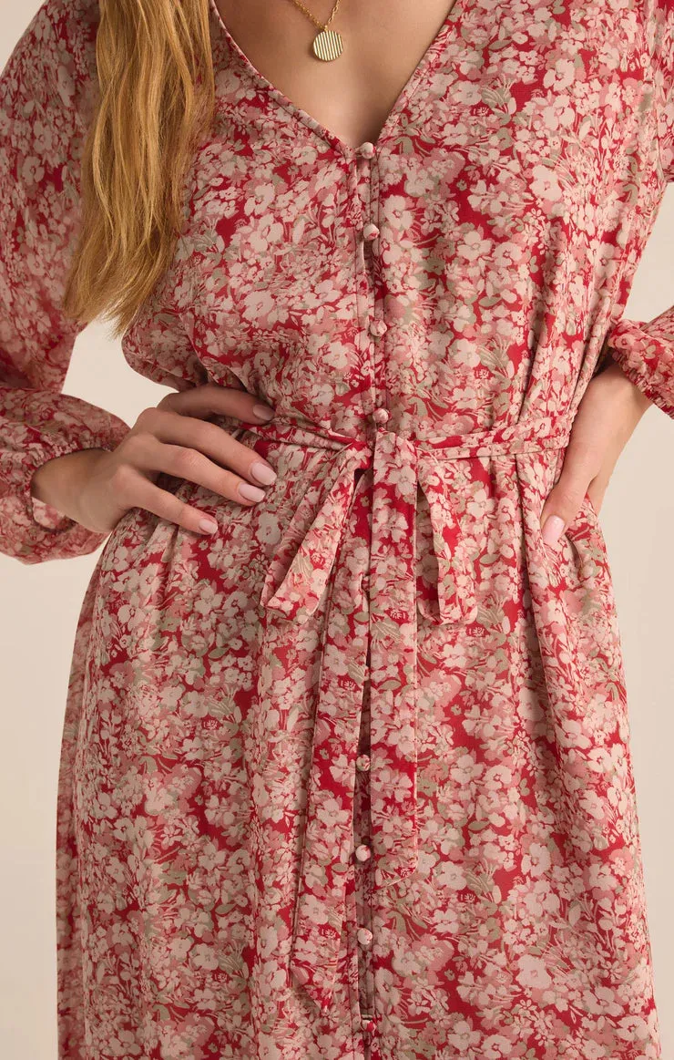 Della Floral Dress