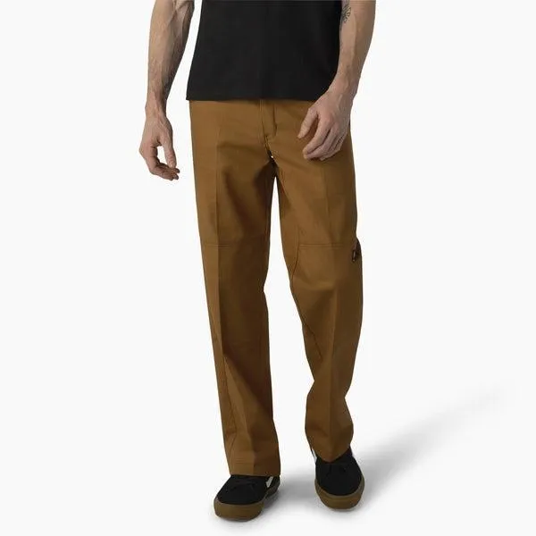 Dickies Skateboarding Double Knee Pants Regular Fit Brown Duck