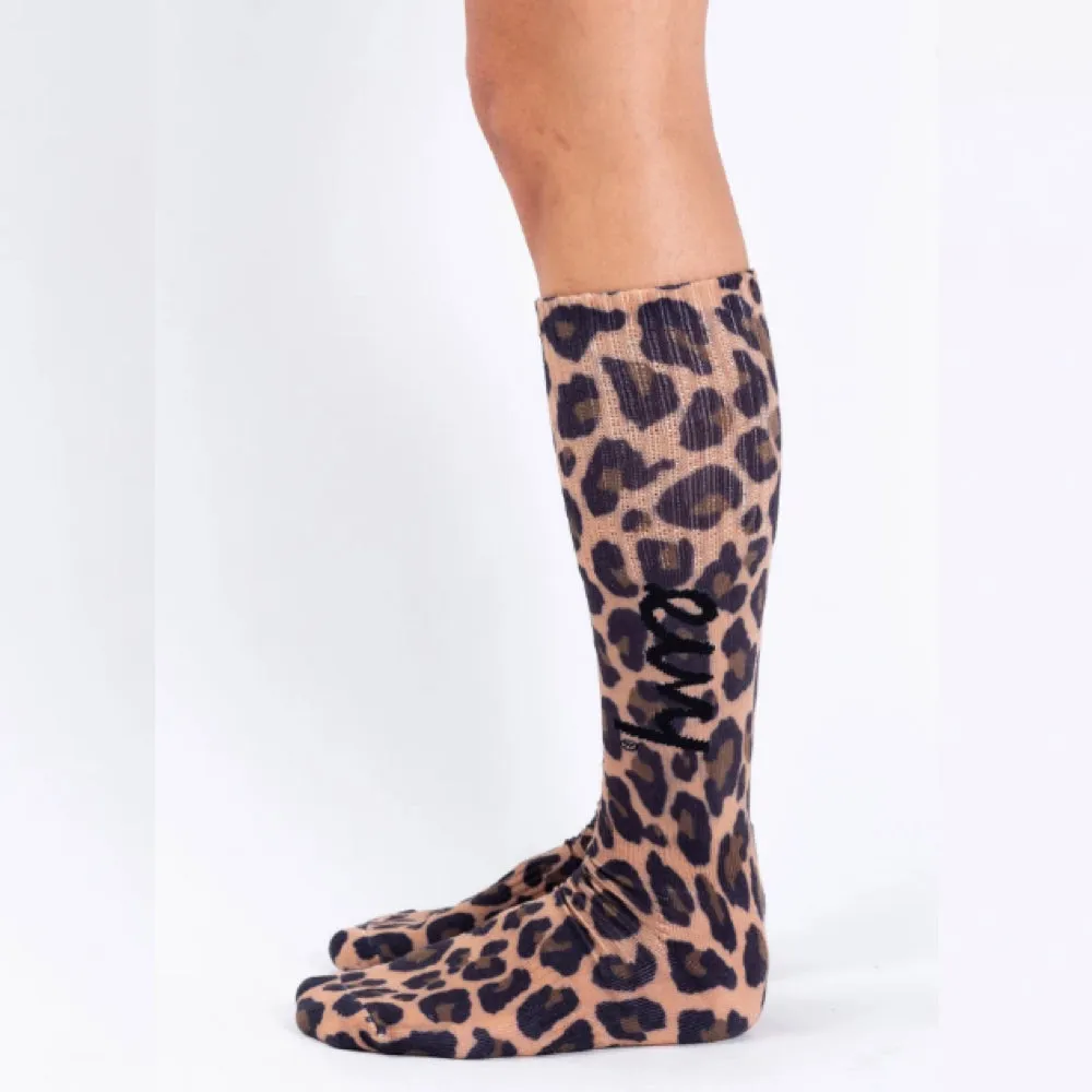 Eivy Under Knee Socks Womens Leopard