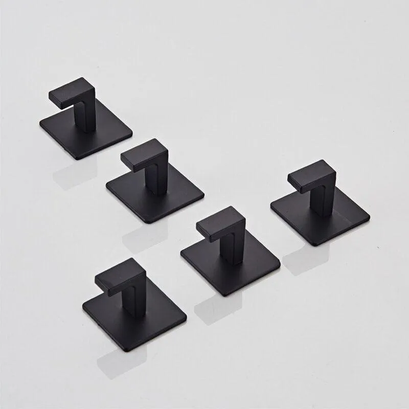 Elegant Black Wall Hook for Stylish Home Organization