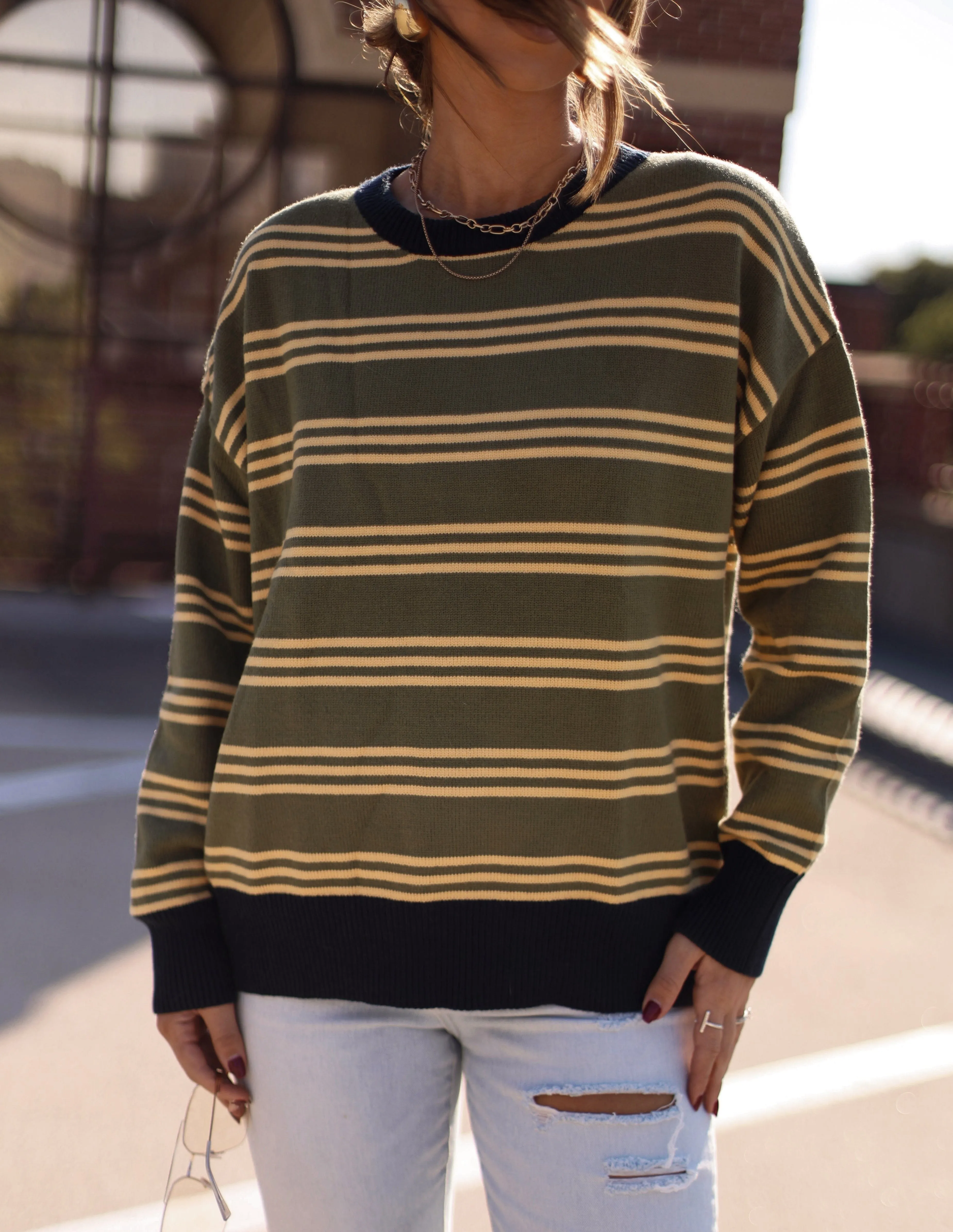 Harvest Stripes Sweater