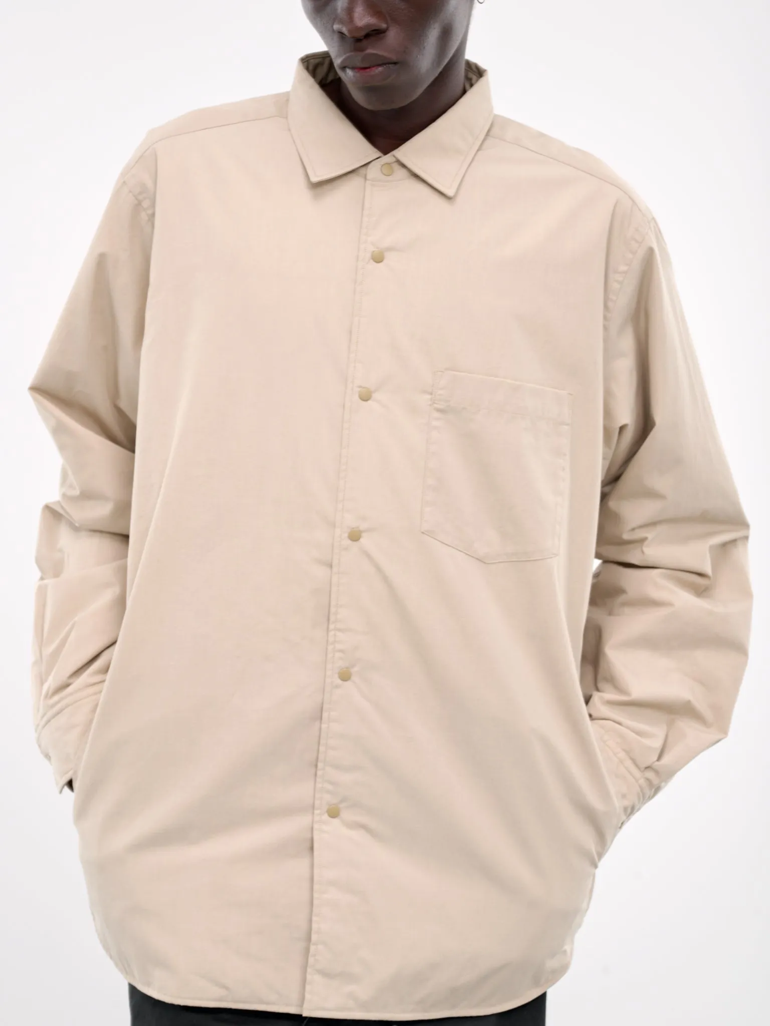 Insulation Shirt Jacket (S24FG053U-BEIGE)