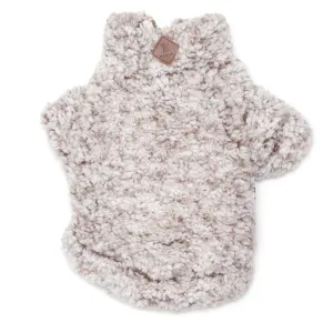 Ivory Wubbly Fleece Dog Pullover