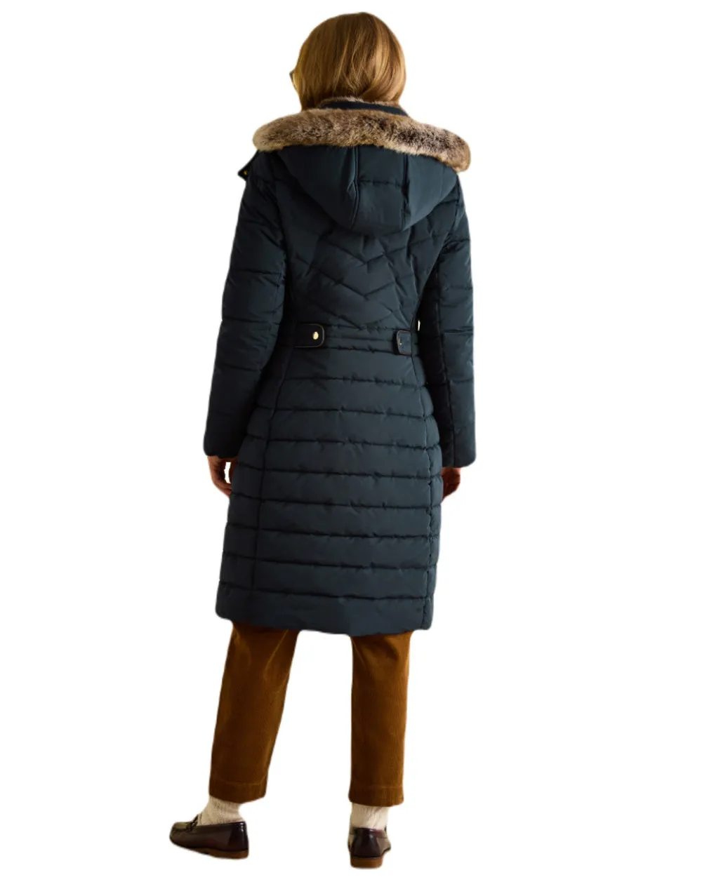 Joules Cherington Showerproof Longline Padded Coat