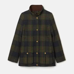 Joules Ladies Fieldcoat Forest Tweed Jacket