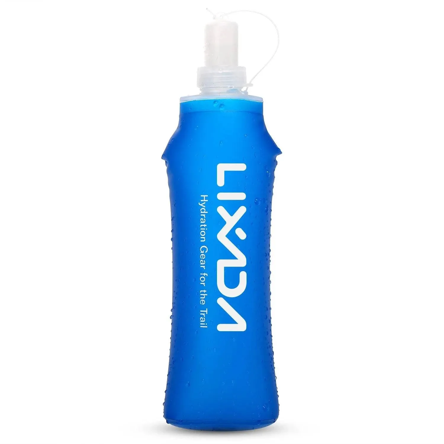 Lixada 1/2 Pcs 500ml Outdoor Sport Camping Running Sport Bicycle Soft Water Bottle Folding TPU Soft Flask Water Bag