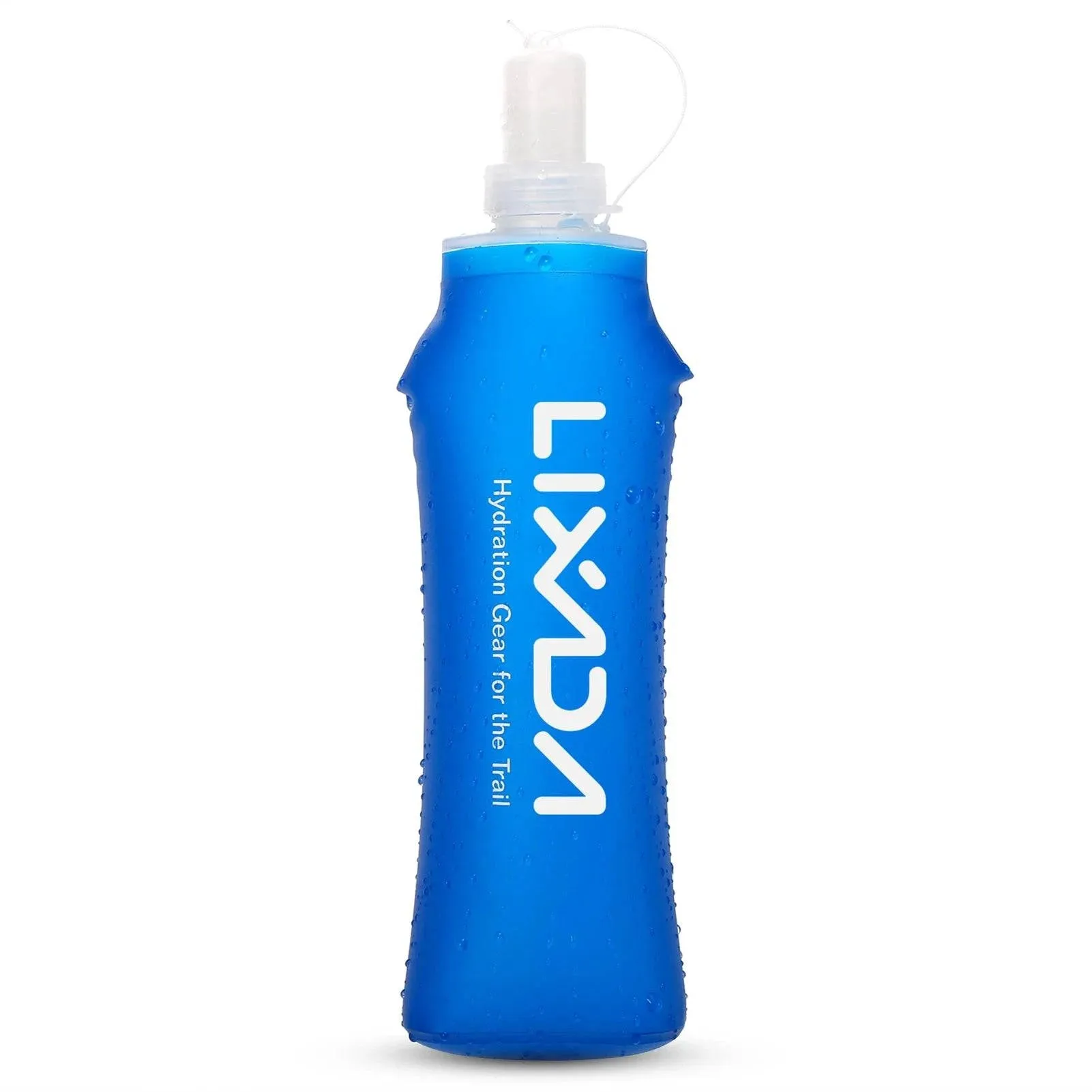 Lixada 500ml Outdoor Water Drinking Bottle Soft Folding Flask BPA Free for Running Hiking Cycling  1PCS/2PCS