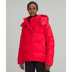 Lululemon Wunder Puff Jacket in Grenadine Red - Size 4