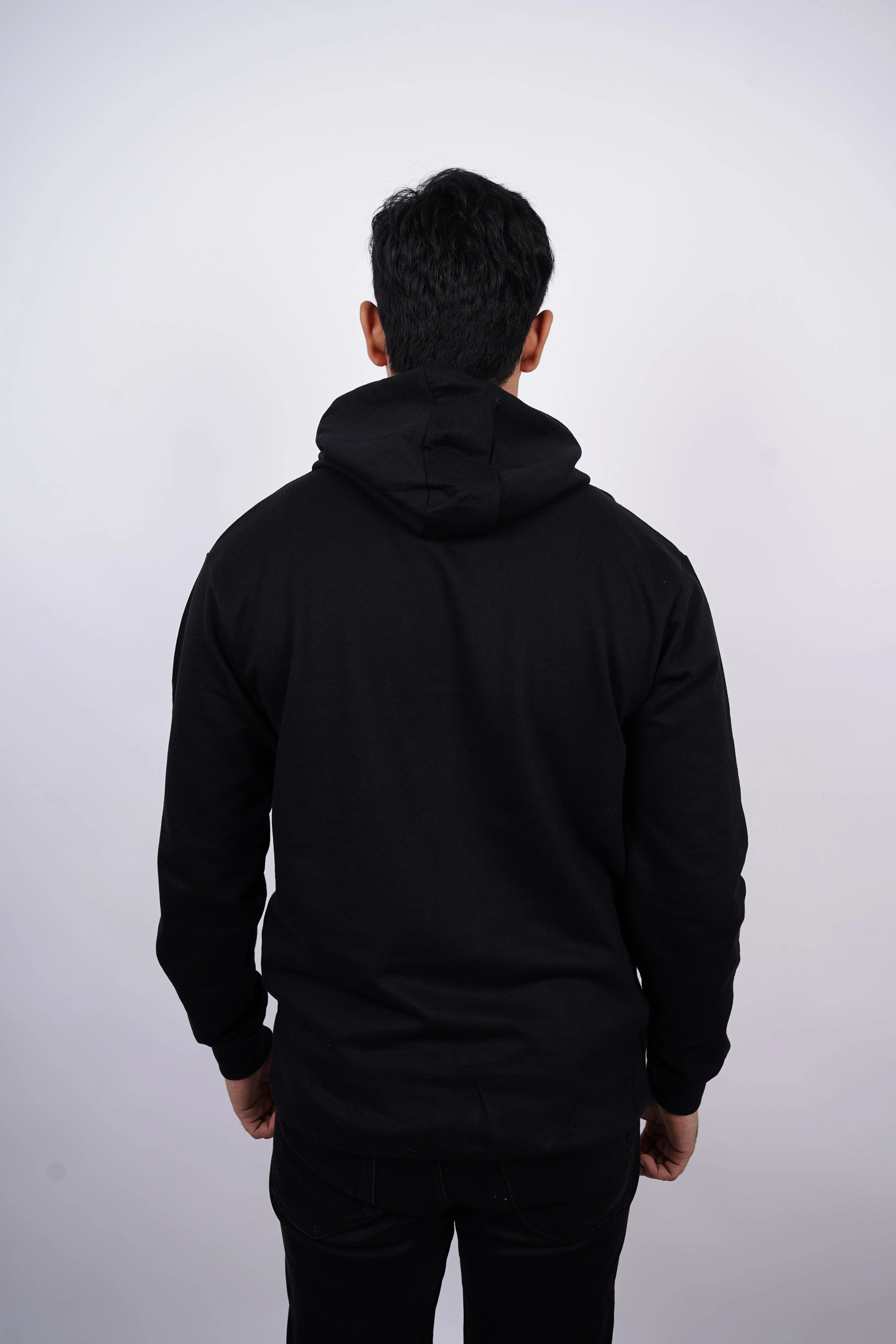 ME Relaxed fit Black Hoodie for Men By DemonWear