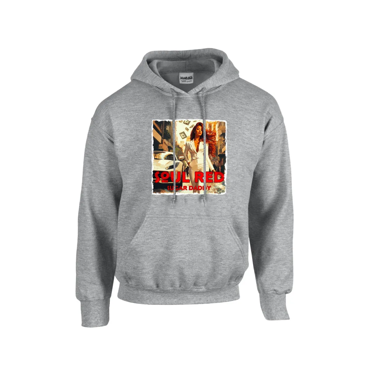 Men's Hoodie For The USA |Gildan 18500  Single DTF Sugar Daddy