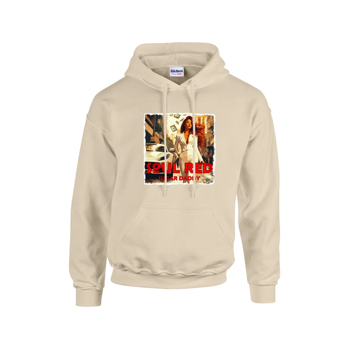 Men's Hoodie For The USA |Gildan 18500  Single DTF Sugar Daddy