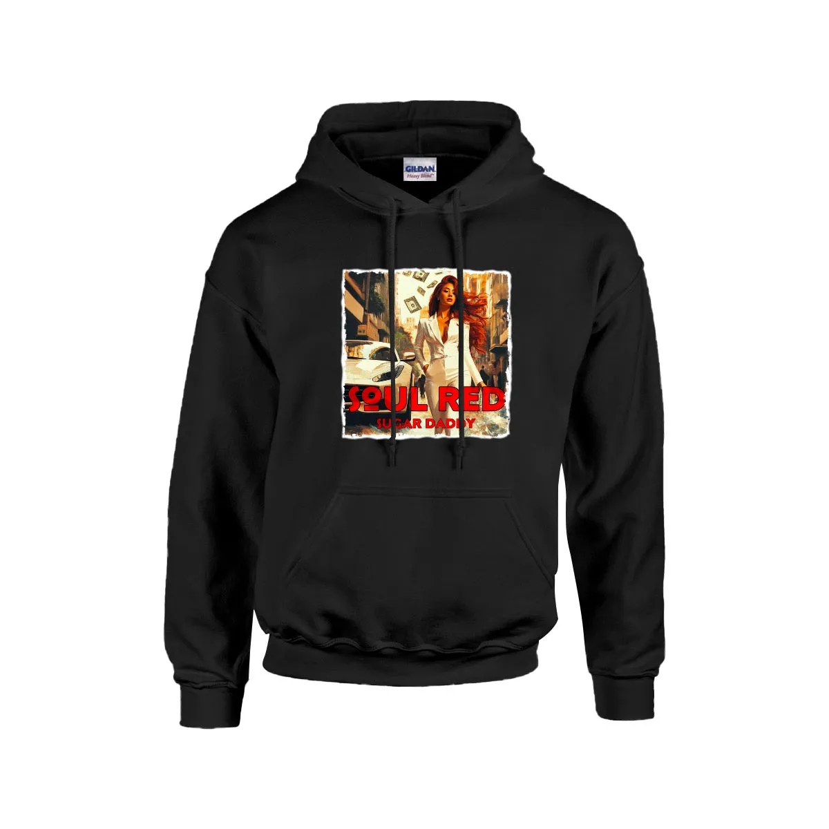 Men's Hoodie For The USA |Gildan 18500  Single DTF Sugar Daddy