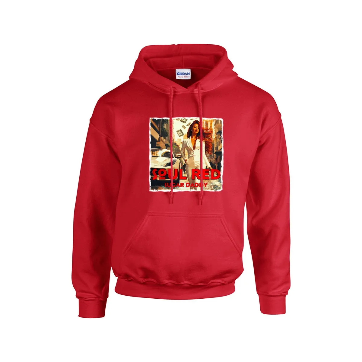 Men's Hoodie For The USA |Gildan 18500  Single DTF Sugar Daddy