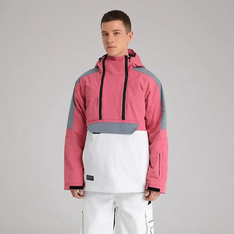 Men's Ski Hooded Anorak Jacket