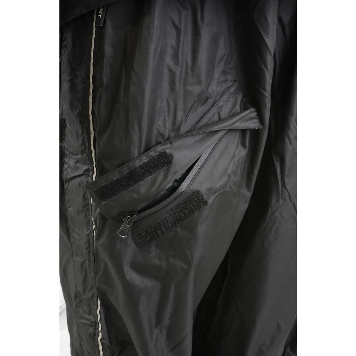 NexGen SH2342 Women's Black Water Resistant Rain Suit with Reflective