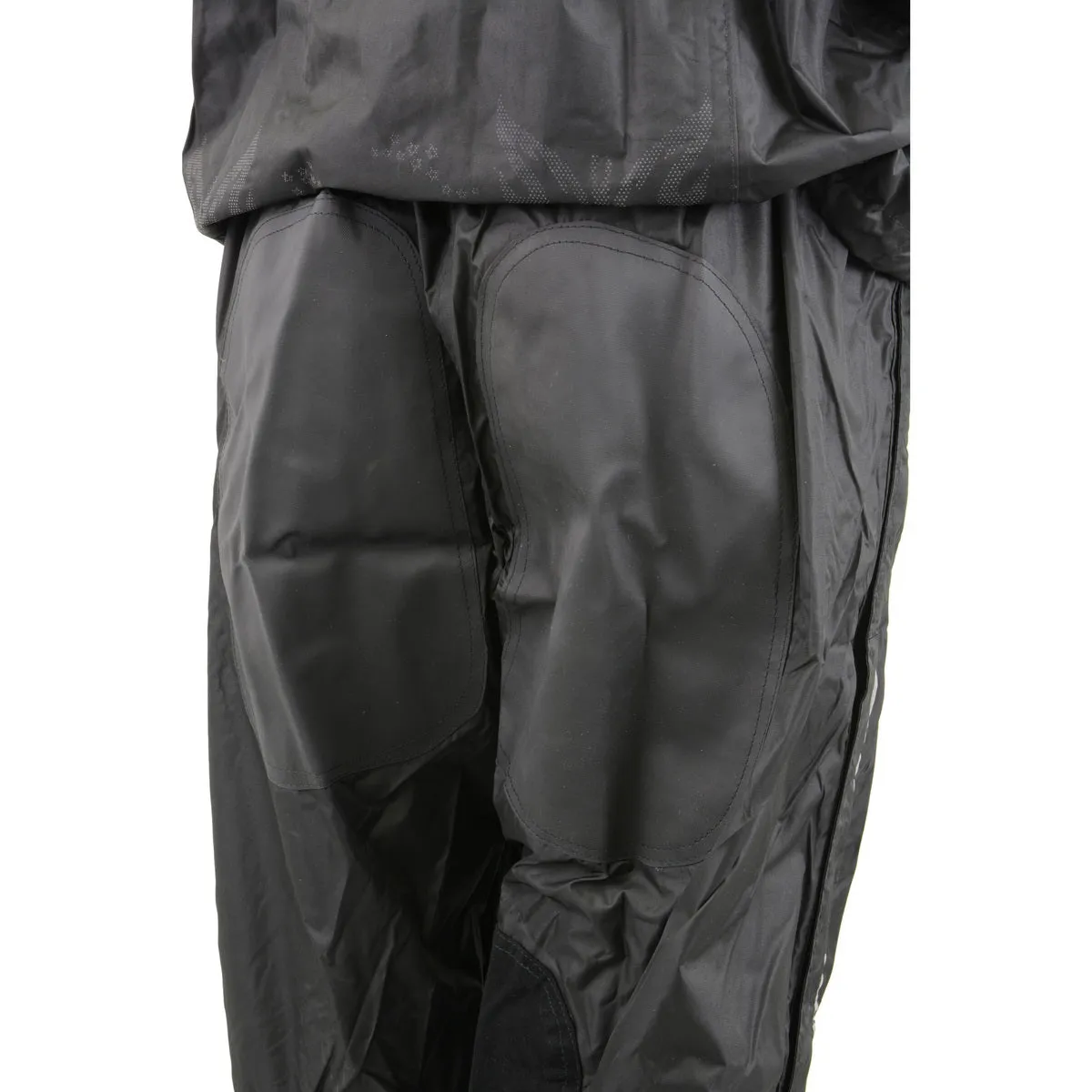 NexGen SH2342 Women's Black Water Resistant Rain Suit with Reflective