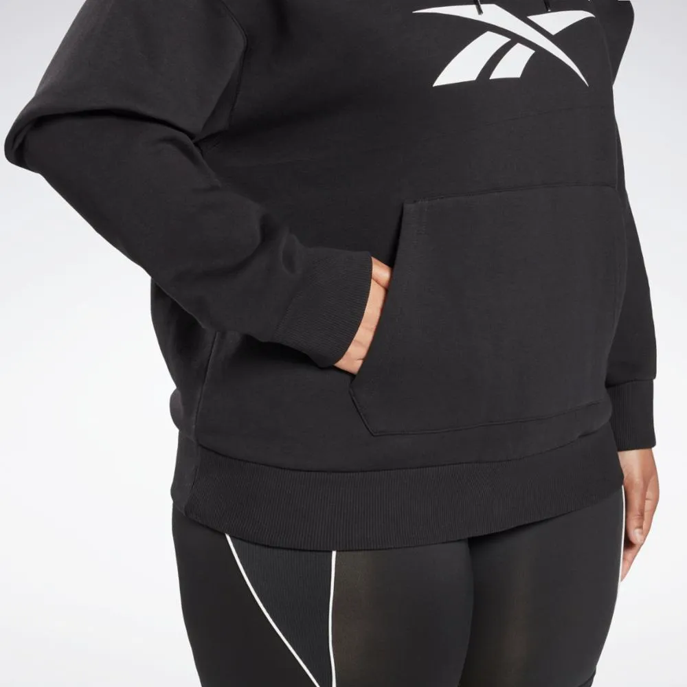 Reebok Apparel  Women's Ri Bl Fleece Hoody Reebok Training App Women Black Reg