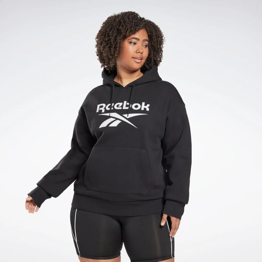 Reebok Apparel  Women's Ri Bl Fleece Hoody Reebok Training App Women Black Reg