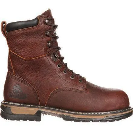 Rocky Men's Ironclad 8" Waterproof Work Boot - Brown - FQ0005693