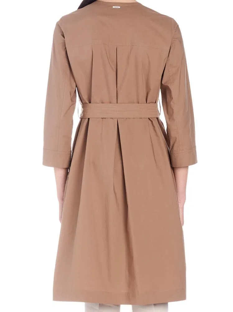 'S Max Mara Bird Belted Trench Coat