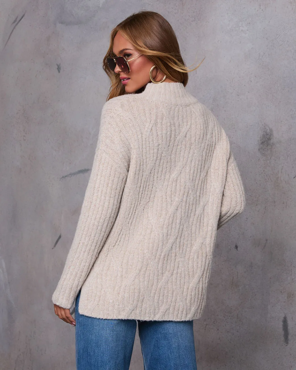 Soft Feelings Knit Pullover Sweater