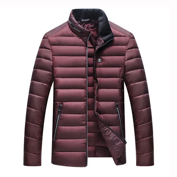 Solid Color Puffer Jacket