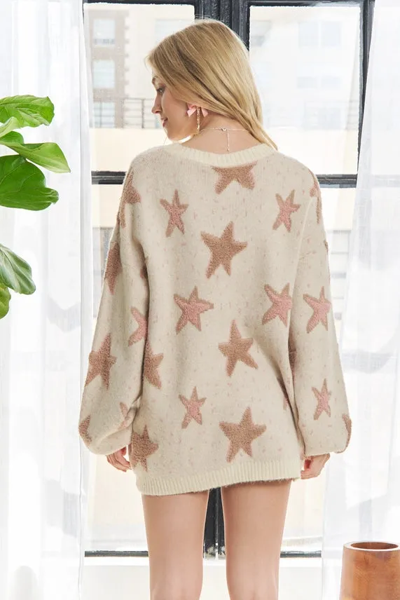 Star Crewneck Sweater