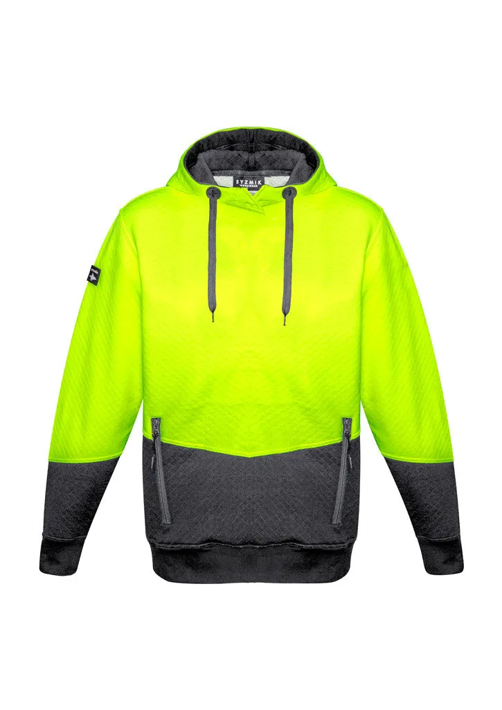 Syzmik Unisex Hi Vis Textured Jacquard Hoodie ZT477