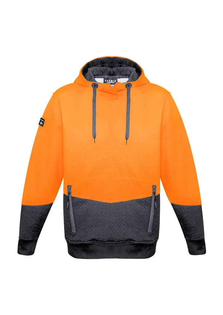 Syzmik Unisex Hi Vis Textured Jacquard Hoodie ZT477