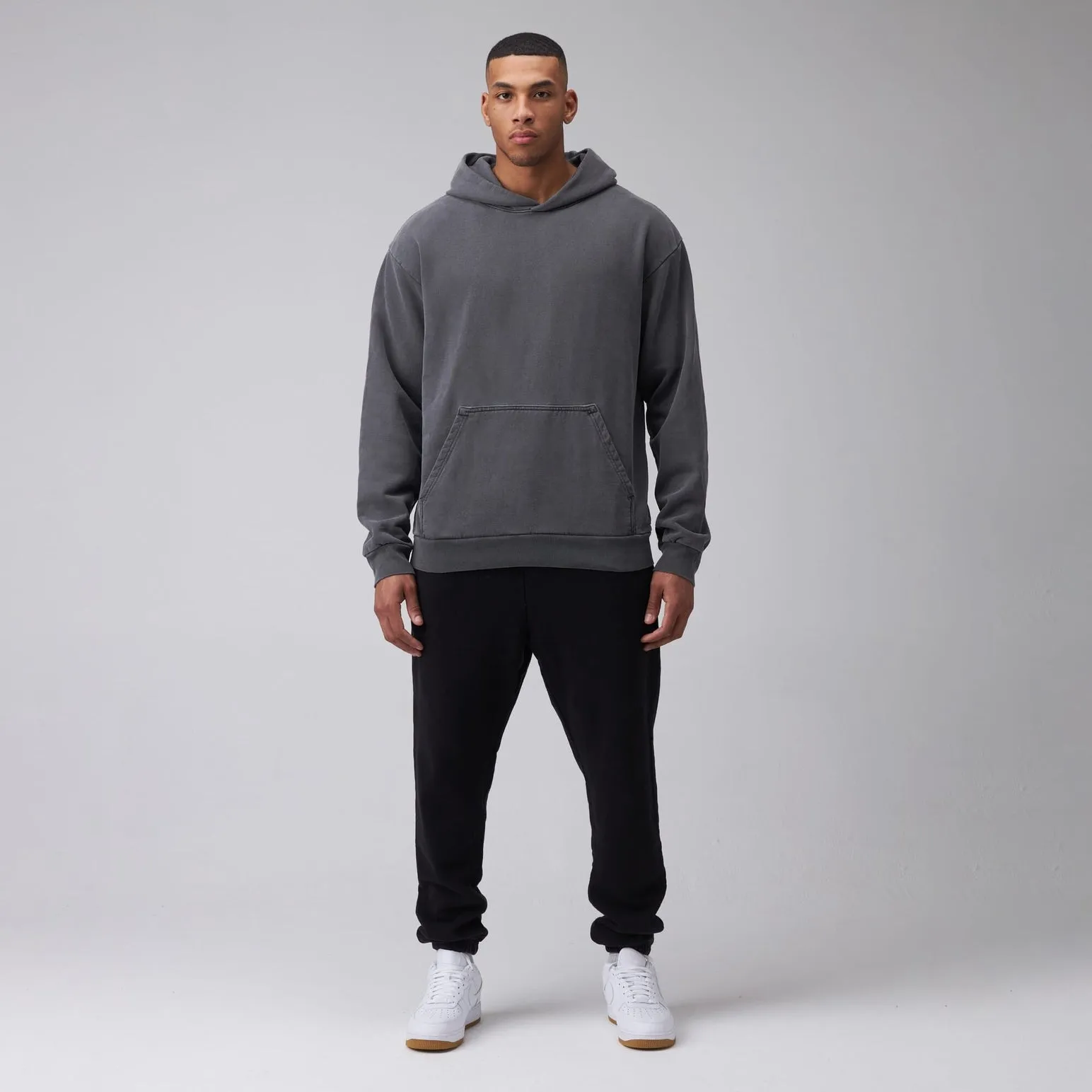 Talentless Heavyweight Hoodie Steel Grey