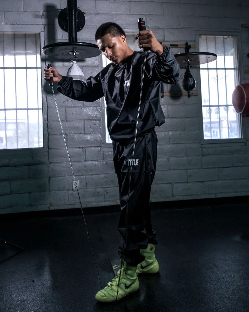 TITLE Boxing Exceed Nylon Sauna Suit