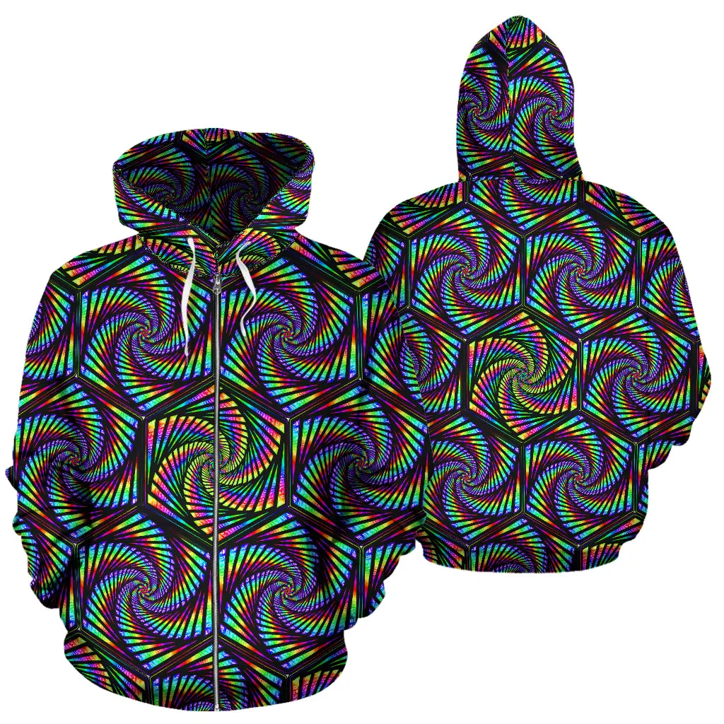 Vorhex Zip-Up Hoodie