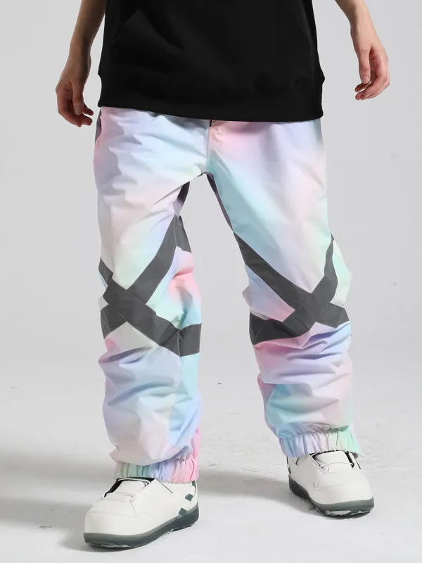 Women's Gsou Snow Elastic X Reflective Snowboard Pants