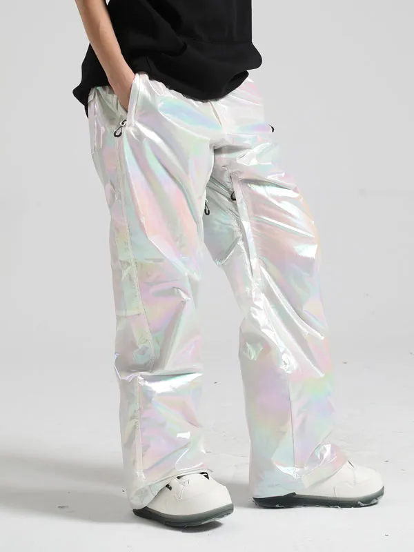 Women's Gsou Snow Neon Holographic Snow Pants